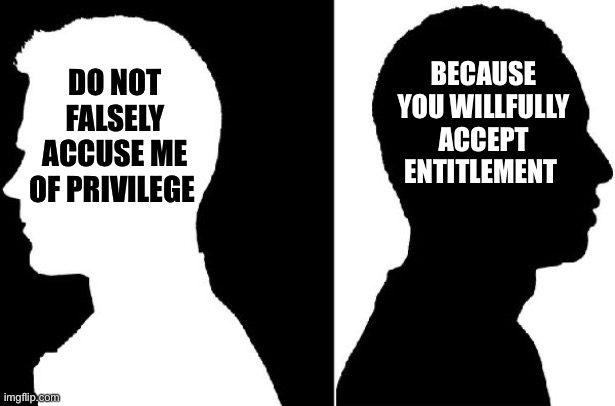 black and white split image about entitlement and self sabotage, the future you lab