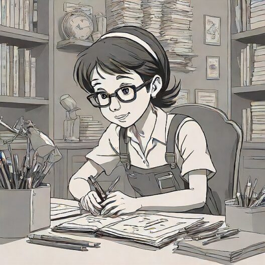 black and white picture of a girl sitting and writing, dating in your 30s